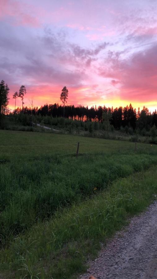 Mysig Timmerstuga Med Braskamin Naera Hovfjaellet Torsby Exterior photo
